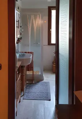 Letto o letti in una camera di Casa Grazia