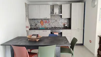 Cucina o angolo cottura di Da Tziu Efisiu Mare e Relax nel Sinis