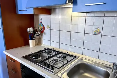 Cucina o angolo cottura di Cabras casa vacanze a 2 piani