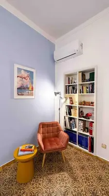 Biblioteca nell'appartamento