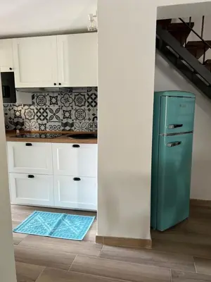 Cucina o angolo cottura di Splendida Casa Vacanze Villasimius, 300mt dal mare