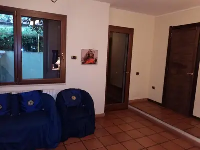 Area soggiorno di Deluxe Mistral Room