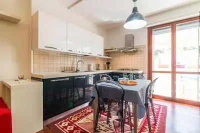 Cucina o angolo cottura di La terrazza di Sant'Avendrace