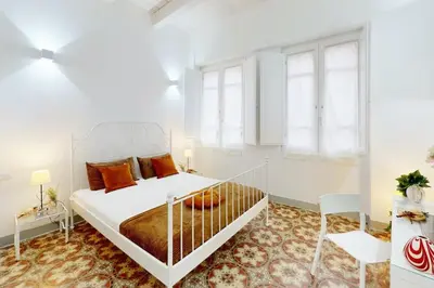 Letto o letti in una camera di Dettori 18 Apartment - Cagliari - 2 bathrooms