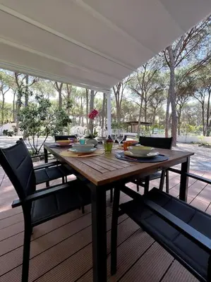 Planimetria di Villa immersa nel verde a 150mt dal mare adiacente al Forte Village Resort