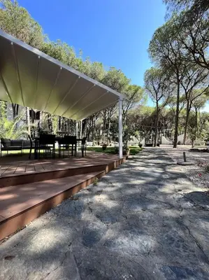 Planimetria di Villa immersa nel verde a 150mt dal mare adiacente al Forte Village Resort