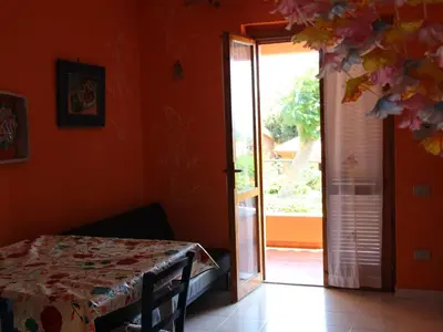 Letto o letti in una camera di Apartment in Costa Rei near White Sandy Beach