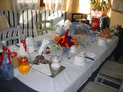 Cibo presso il bed & breakfast o nelle vicinanze