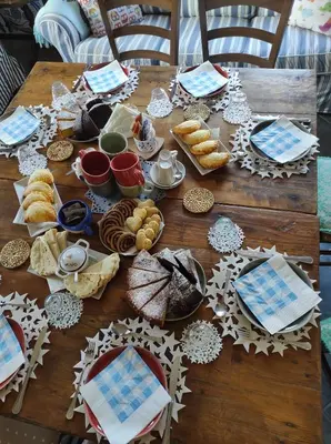 Cibo presso il bed & breakfast o nelle vicinanze