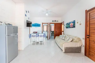 Cucina o angolo cottura di Casa Mimose, 200m to beach SouthSardiniaHolidays