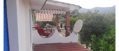 Balcone o terrazza di Casa a 180 mt dal mare ideale per famiglie con cani
