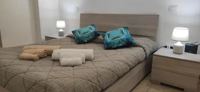 Letto o letti in una camera di Casa di Eloisa