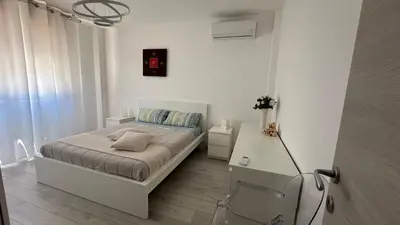 Letto o letti in una camera di Appartamento Su Planu IUN R5007