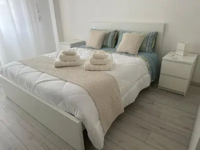 Letto o letti in una camera di Appartamento Su Planu IUN R5007