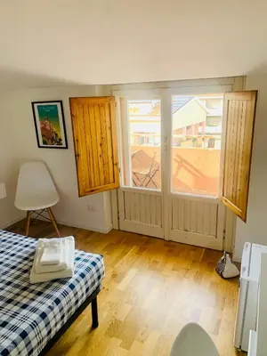 Letto o letti in una camera di Casa Il Maestrale