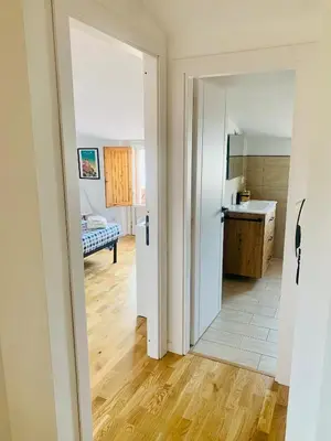 Letto o letti in una camera di Casa Il Maestrale