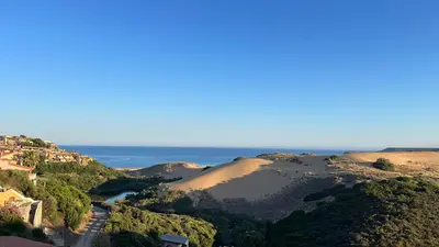 Paesaggio naturale nelle vicinanze dell'appartamento