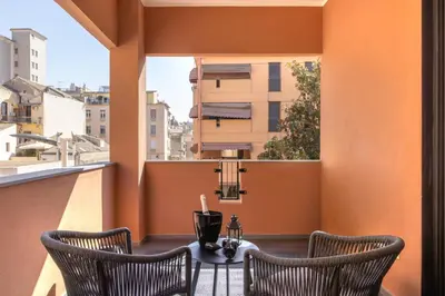Balcone o terrazza di Vittoria's Luxury Apartment Cagliari