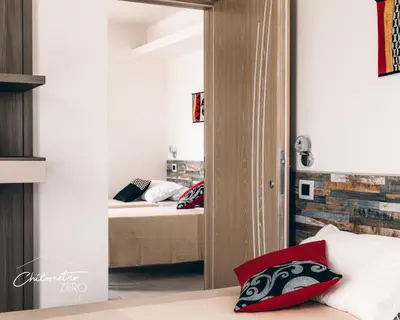 Letto o letti in una camera di ChilometroZero