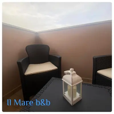 Area soggiorno di Il mare b&b