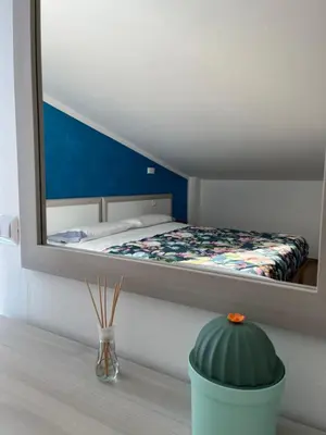 Letto o letti in una camera di B&b Niu Susu