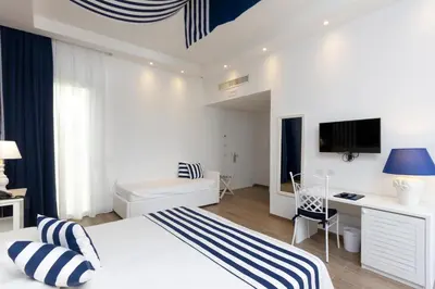 Letto o letti in una camera di Hotel Nautilus
