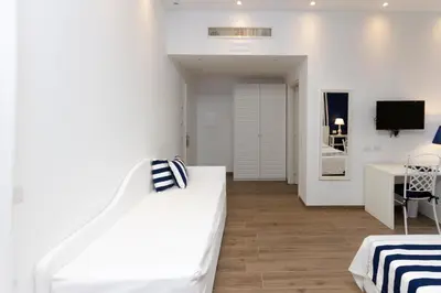 TV o dispositivi per l'intrattenimento presso Hotel Nautilus