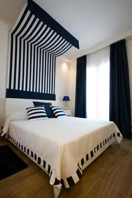 Letto o letti in una camera di Hotel Nautilus