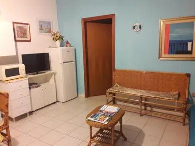 Cucina o angolo cottura di CASA ADELE a Villasimius al centro del paese !