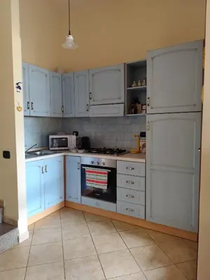 Cucina o angolo cottura di Vittorio House Villetta indipendente con giardino a Villasimius