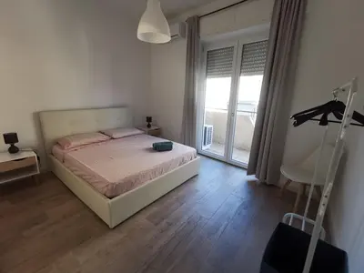 Letto o letti in una camera di Maison - Elegante Casa a pochi minuti dal mare