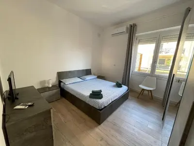 Letto o letti in una camera di Guest - Comodo appartamento a pochi minuti dal mare!