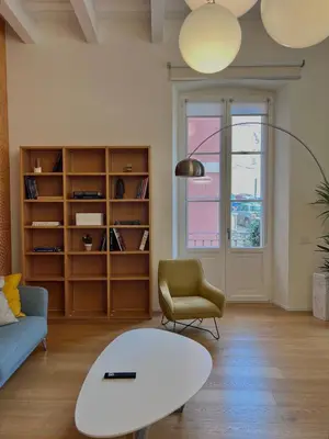Area soggiorno di Casa Spada Apartments