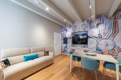 TV o dispositivi per l'intrattenimento presso Casa Spada Apartments