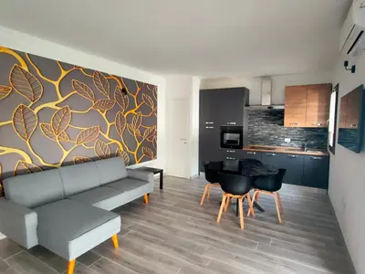 Cucina o angolo cottura di residence Sant'Anna i4MORI