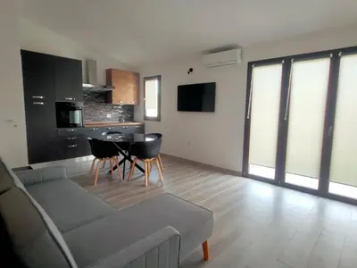 Cucina o angolo cottura di residence Sant'Anna i4MORI