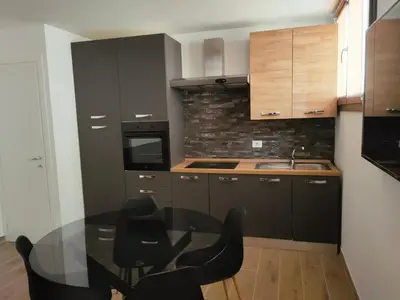 Cucina o angolo cottura di residence Sant'Anna i4MORI