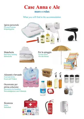 Planimetria di Anna e Ale - mare e relax