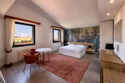 Letto o letti in una camera di Nuovi Poderi Rooms