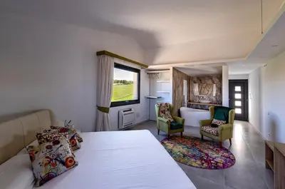 Letto o letti in una camera di Nuovi Poderi Rooms