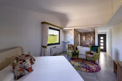Letto o letti in una camera di Nuovi Poderi Rooms