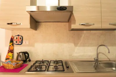 Cucina o angolo cottura di Agriturismo Il Ginepro