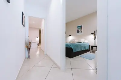 Letto o letti in una camera di Casa 