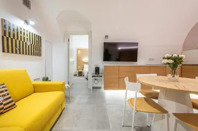 TV o dispositivi per l'intrattenimento presso Spada Rooms