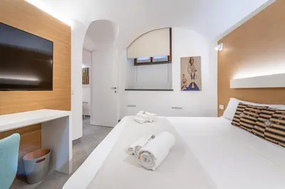 Letto o letti in una camera di Spada Rooms
