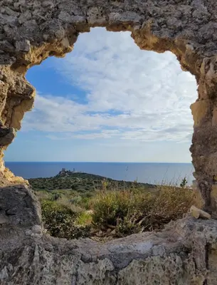 Paesaggio naturale nelle vicinanze della casa vacanze