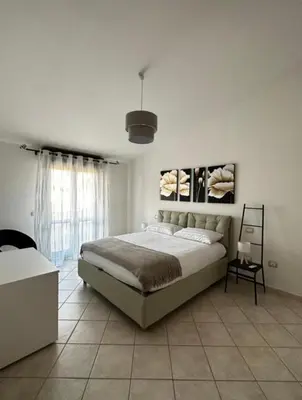 Letto o letti in una camera di Santu Marcu apartment