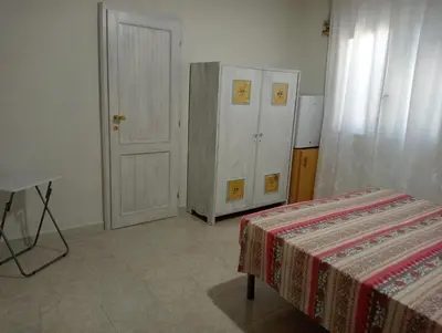Letto o letti in una camera di Free Zone