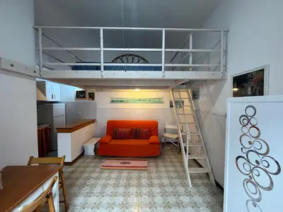 Letto o letti in una camera di Monolocale centro storico