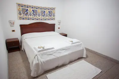 Letto o letti in una camera di I Mandorli